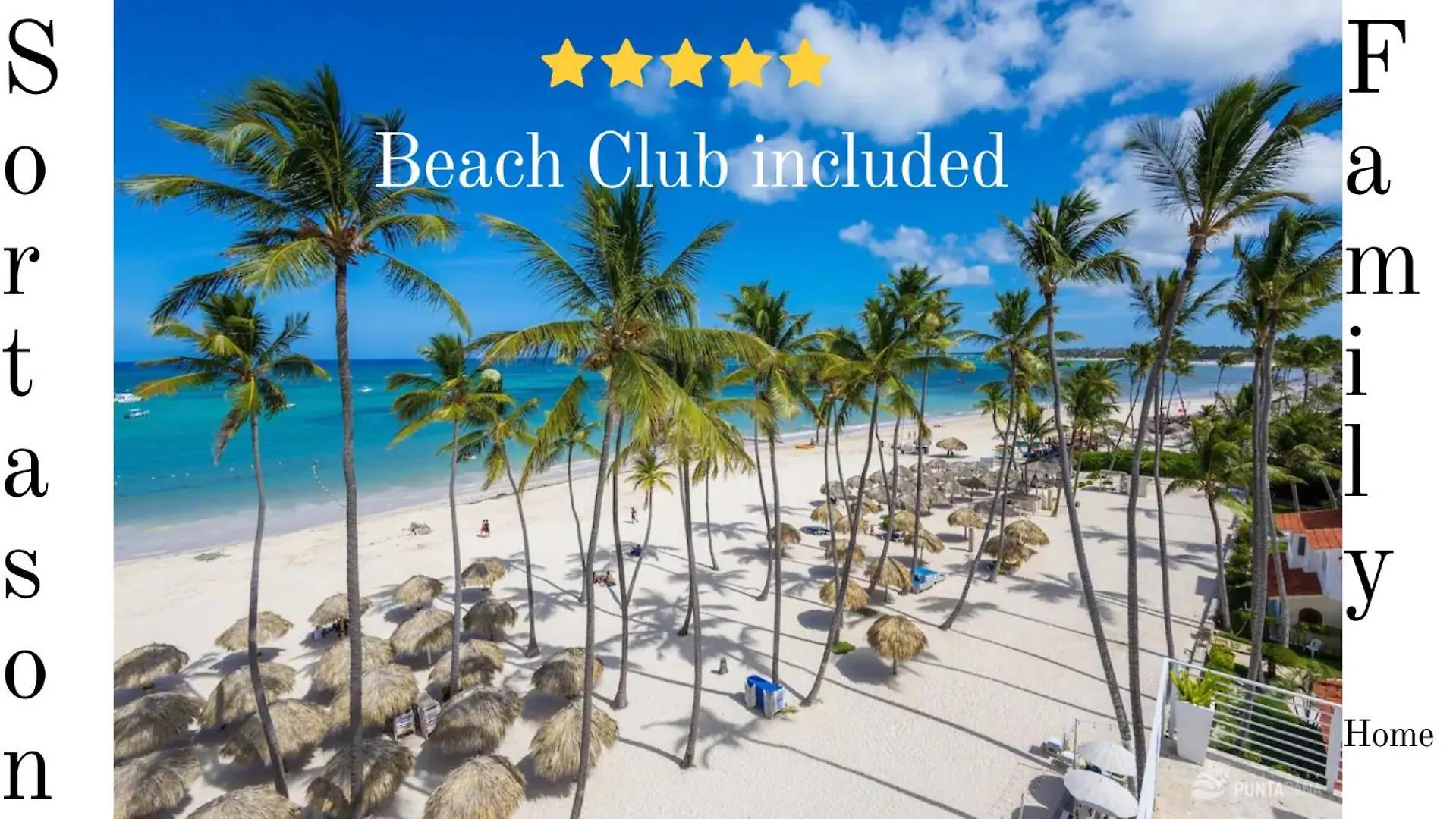 Sortason Familiar House Beach Club Apartman Punta Cana